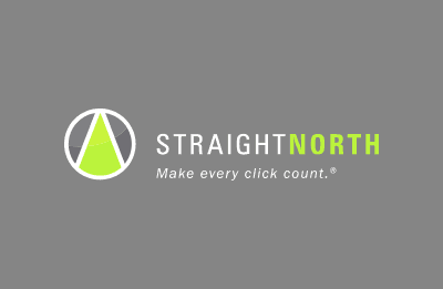 Straight North