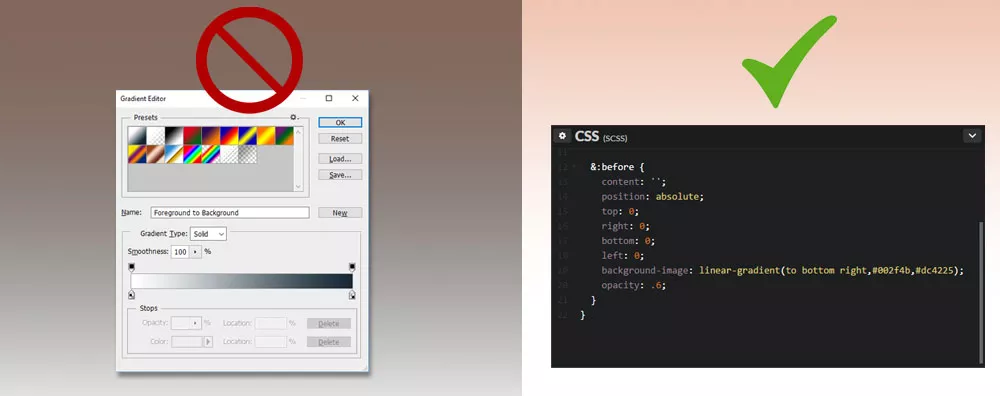 Gradient Overlay in SEO with CSS