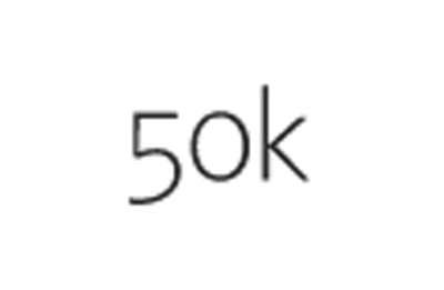 50,000feet Logo