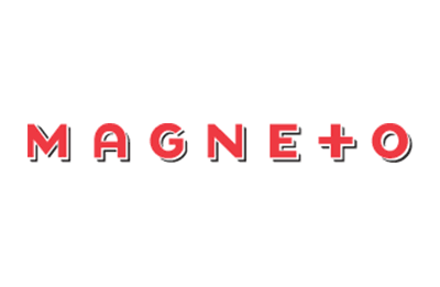Magneto Brand Advertising Logo