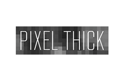 Pixel Thick Logo