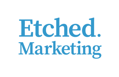 Etched Marketing Logo