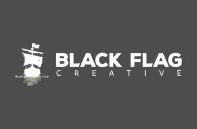 Black Flag Creative Logo