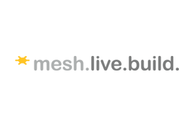 Mesh. Live. Build. Logo